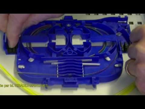 Lovage cassette en fibre optique