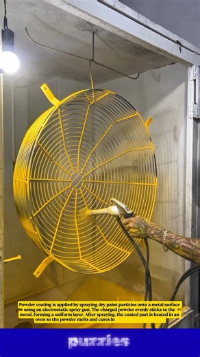 Powder Coating Process Looks Perfect | Satisfying Metal Painting😳