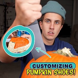 98K views · 1.8K reactions | Making Shoes From Random Objects! Pumpkin, Car? | MARKO | Facebook