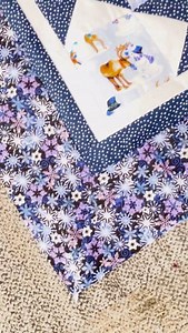 Ever struggle with quilt corners? Angelique shares her favorite method for sewing mitered corners to get smooth, polished quilt borders every time. It’s easier than you’d think, and the results are beautiful! #quilting #quilts #quilter #GraceCompany | Grace Company