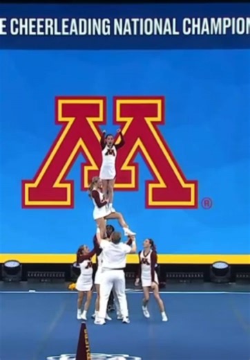 University of Minnesota Finals 2026! #collegecheer #cheerleading #nationals #stunts #fyp @