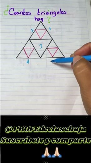 How many triangles are there? #mathematics #mathtitans #fyp