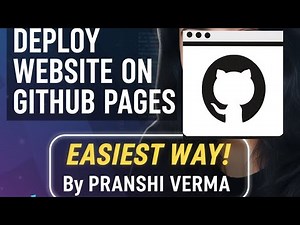 Deploy Website on GitHub Pages in 2 Minutes | Easiest Hosting Method for Beginners (Step-by-Step)