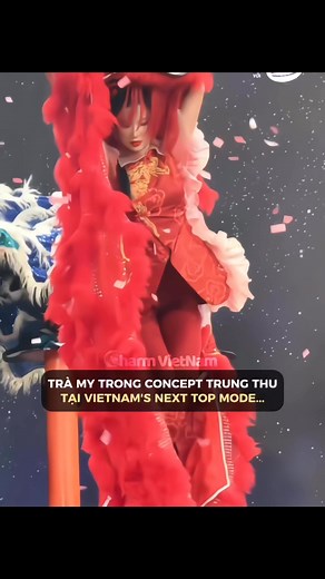 TRÀ MY TRONG CONCEPT TRUNG THU TẠI VIETNAM'S NEXT TOP MODEL... #xuhuong | Charm Việt Nam