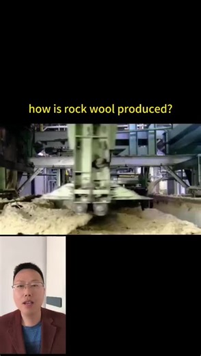 How is rock wool produced #thermal #mineral #rock #rock wool board#mineral wool board