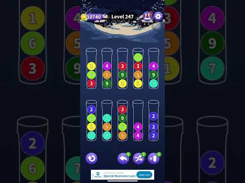 Relaxing Ball Sort Puzzle Gameplay (Levels 241-259)