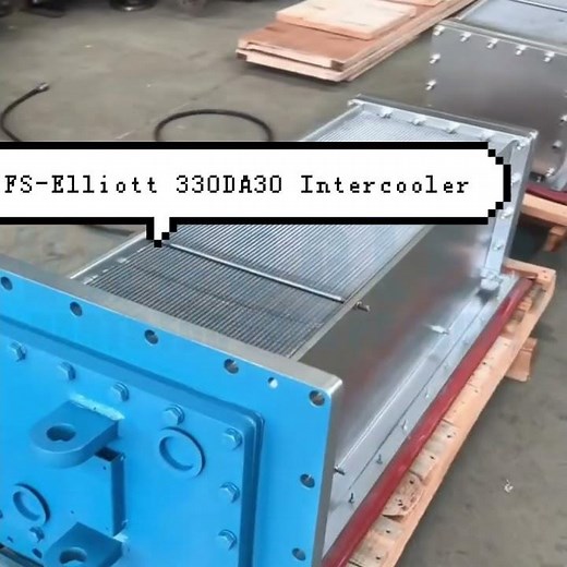 FS Elliott 330DA30 Multi-stage Compressor Intercooler
