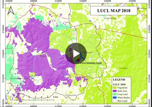 Lunyangwa Catchment LULC Analysis and Forecasting Study | Casterns Kalewa posted on the topic | LinkedIn