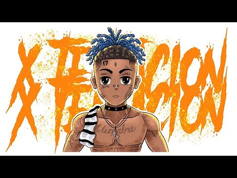 Drawing X Tentacion anime