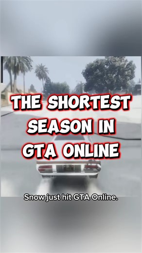 Maybe the Last Winter in Los Santos