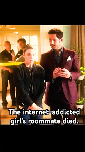 The internet-addicted girl's roommate died.#lucifer #shorts #shortvideo #series #foryou
