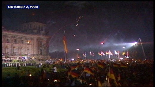 Oct. 2, 1990: The reunification of Germany