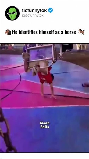Boy Falls Off Merry-Go-Round Then Walks on His Hands 😂 Funny Kids Fail #Shorts #funny
