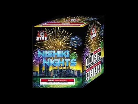 GREAT GRIZZLY | NISHIKI NIGHTS 25 SHOTS BY FIRE FACTORY | AERIAL REPEATERS