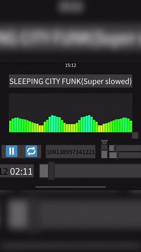SLEEPING CITY FUNK #idsong #robloxid #phonk (old is not working)