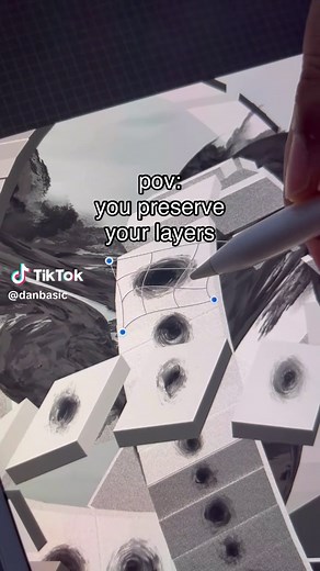 if you work in digital medium, TRY THIS RN. #deconstructedArt #gothicart #rareaesthetic #biblicallyaccurateangels #eldritchhorror