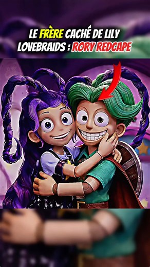 LE FRÈRE CACHÉ DE LILY LOVEBRAIDS : RORY REDCAPE #shorts