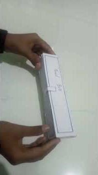 how to make pencil box using waste toothpaste box