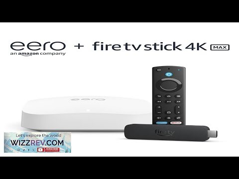 Amazon eero Pro 6E mesh wifi router (1 pack) with Amazon Fire TV