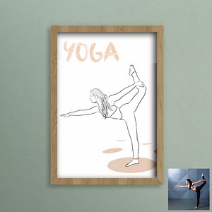 Custom Photo to Line Art Portrait, Handmade Digital Illustration (digital Download) - Etsy Canada