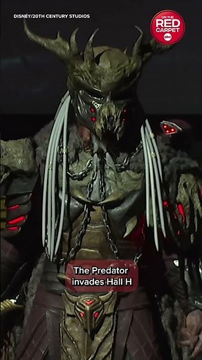 The Predator invades Hall H at San Diego Comic-Con.