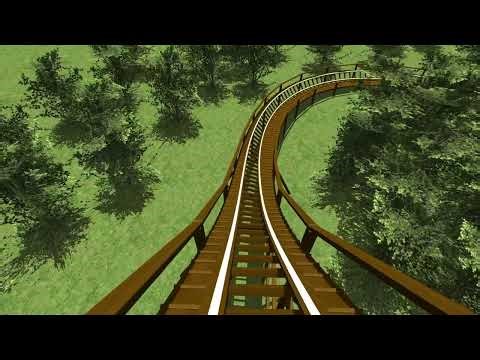 Woodie Coaster - GCI Wooden Coaster - Ultimate Coaster X
