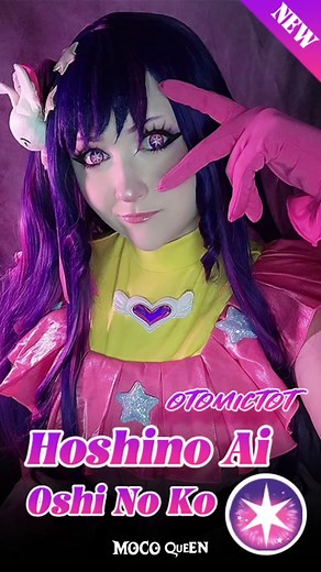 Hoshino Ai Violet Contacts Review