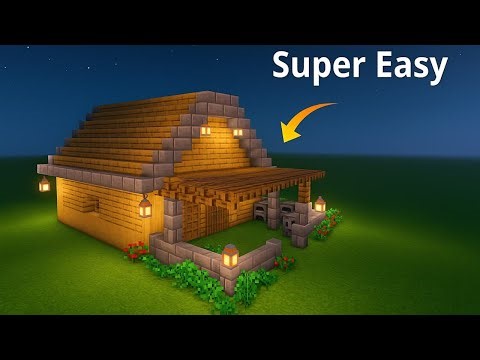 Super Easy Minecraft House Tutorial!