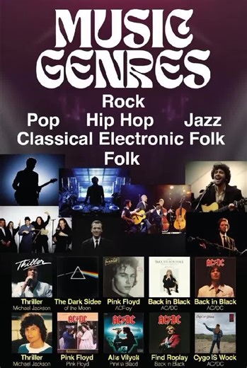 Explore Your Favorite Music Genre: Rock, Pop, More!