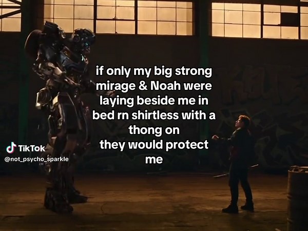 Transformers: Mirage and Noah in a Playful Scenario