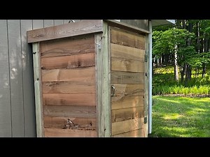 Building an Outdoor Shower