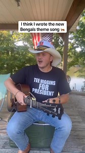 I think I wrote the new Bengals theme song! What do y’all think? Can they go 17-0? See y’all in the Super Bowl 👀🐅 #country #music #bengals | Thomas Mac