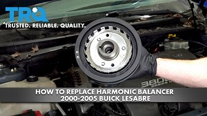 How To Replace Harmonic Balancer 2000-2005 Buick LeSabre