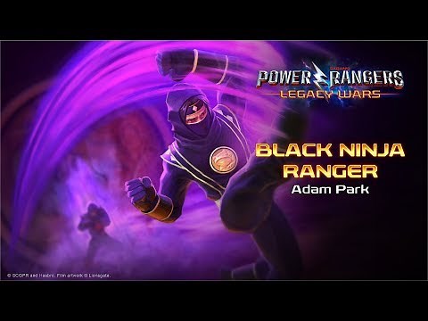 Black Ninja Ranger - Adam Park (MMPR) | Official Moveset | Power Rangers: Legacy Wars