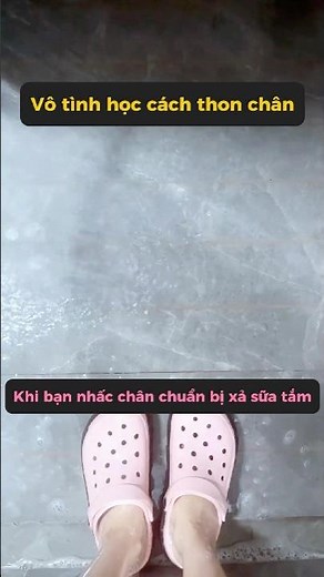 5 động tác vô tình khi tắm khiến chân bạn ngày càng dài và thon #xinhhetnac #shorts