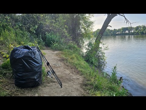 4/19/26 Cleaned Up Fishing Spot at Sacramento River while Striper Fishing. From Trashed to Clean.