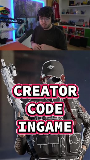 So benutzt ihr den Creator Code in Rainbow Six Siege!