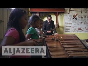 Traditional music strikes a cord with youngsters in Guatemala