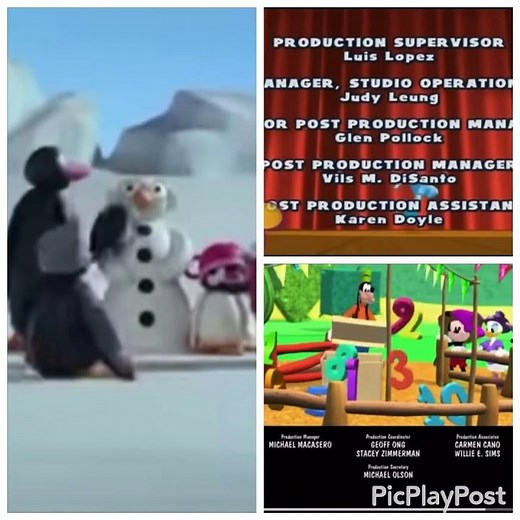 Pingu, Handy Manny & Mickey Mouse Clubhouse Credits Remix