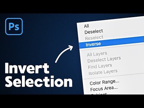 How to Invert Selection in Photoshop