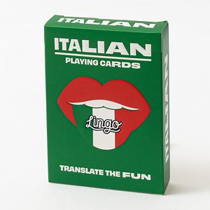 Italian Lingo Playing Cards - Etsy