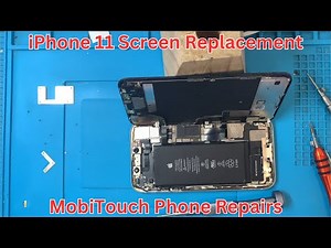 iPhone 11 Screen Replacement | ‪@mobitouch‬