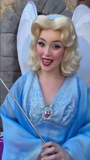 Blue Fairy Moment You Have to See 🎇 #disneyland #disneymagic #character