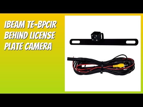 REVIEW (2026): iBeam TE-BPCIR Behind License Plate Camera. Features