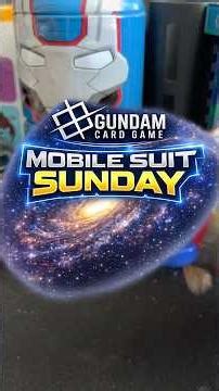 Mobile Suit Sunday!!