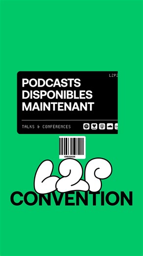 Retrouvez l’ensemble des talks et conférences de l’édition 2025 de la L2P Convention, maintenant disponibles en podcasts. | La Place - Paris