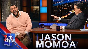 126K views · 6.9K reactions | Jason Momoa is clearly one of the coolest stars in Hollywood, and Stephen proves it by pulling out shots of the “Aquaman” star moshing at a Metallica concert and shredding an electric guitar on the Great Wall of China. Jason’s new film, “Aquaman and the Lost Kingdom,” hits theaters next Friday. | The Late Show with Stephen Colbert | Facebook