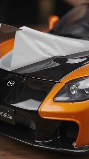 Unboxing iconic 1992 Mazda RX-7 FD VeilSide edition #4k #asmr #mazdajapan #mazda