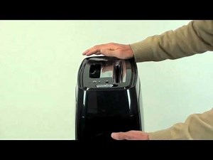 Fellowes Powershred PS-12CS Cross Cut Paper Shredder Demo Video