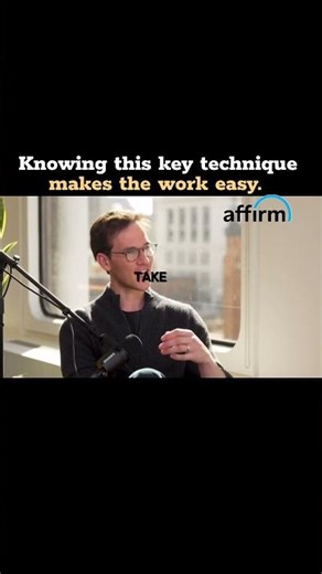 Knowing this key technique makes the work easy.‪@HDinHDPodcast‬